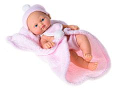 DeCuevas Dievčatko 28 cm bábika s dekou 37x33 cm v krabici