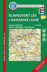 KČT 2 Slavkovský les a Mariánske Lázně 1:50 000/turistická mapa