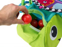 EcoToys Vzdelávacia hracia deka s loptičkami Eco Toys - korytnačka