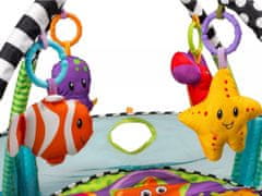 EcoToys Vzdelávacia hracia deka s loptičkami Eco Toys - korytnačka