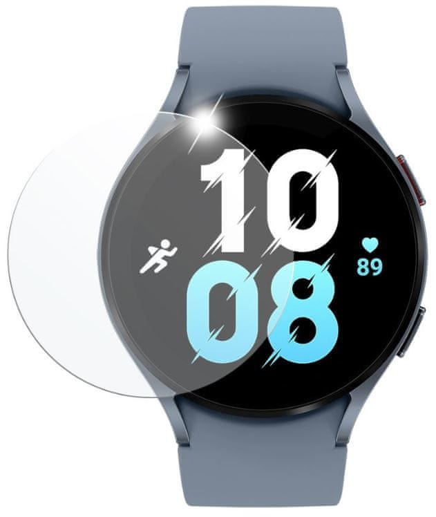 FIXED Ochranné tvrdené sklo pre smartwatch Samsung Galaxy Watch5 44mm, Galaxy Watch4 44mm, 2 ks v balení, FIXGW-1003 číre