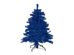 Beliani Vianočný stromček 120 cm modrý FARNHAM