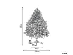 Beliani Vianočný stromček 120 cm ružový FARNHAM