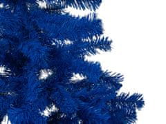 Beliani Vianočný stromček 120 cm modrý FARNHAM