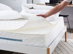 Beliani Pružinový matrac s odnímateľným poťahom stredne tvrdý 160 x 200 cm GLORY