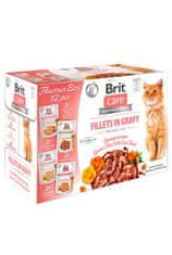 Brit Care Cat Fillets Gravy Flavour box 4 * 3psc (12 * 85g)