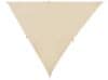 Tieniaca plachta v tvare trojuholníka 300 x 300 x 300 cm béžová LUKKA