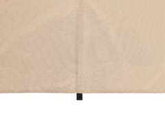Beliani Tieniaca plachta v štvorcovom tvare 300 x 300 cm béžová LUKKA