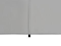 Beliani Tieniaca plachta v štvorcovom tvare 300 x 300 cm sivá LUKKA