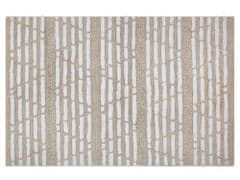 Beliani Bavlnený koberec 120 x 180 cm béžový AHIRLI