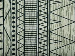 Beliani Koberec 80 x 150 cm čierny / sivý KEBAN