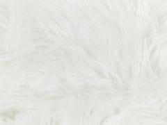 Beliani Umelá ovčia kožušina biela MAMUNGARI