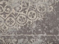 Beliani Bavlnený koberec 140 x 200 cm hnedá/sivá BEYKOZ