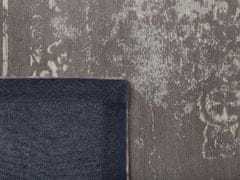 Beliani Bavlnený koberec 140 x 200 cm hnedá/sivá BEYKOZ