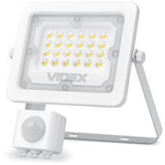 VIDEX Reflektor LED svetlomet 10W 900lm 5000K IP65 s pohybovým a súmrakovým senzorom