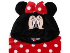 Disney Dievčenská mikina s kapucňou / župan / bodkovaná deka s kapucňou Minnie Mouse Disney Deka s kapucňou Snuddie 122-140 cm