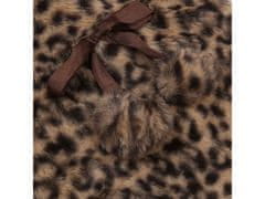 sarcia.eu Ohrievacia fľaša s leopardím vzorom, veľká termofor, prírodný kaučuk 2l