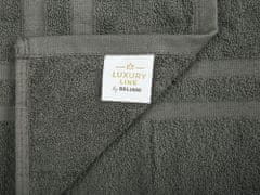 Beliani Sada 9 bavlnených uterákov sivá AREORA