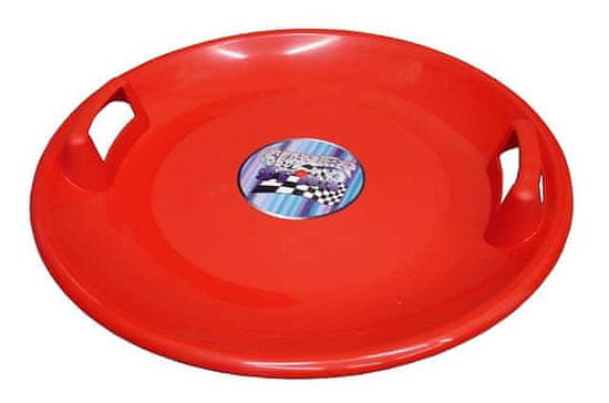 Plastkon  Superstar plastový tanier 05-A2034 - červený
