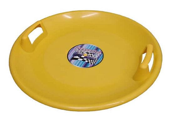 Plastkon  Superstar plastový tanier 05-A2034 - žltý