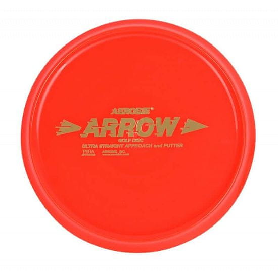 Aerobie Lietajúci tanier ARROW červený, disc golf