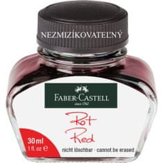 Faber-Castell Atrament 30 ml, červený