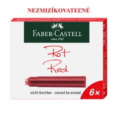 Faber-Castell Atramentové bombičky červené 6 ks