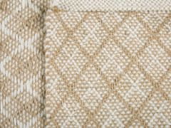 Beliani Jutový koberec 50 x 80 cm béžový AKBEZ