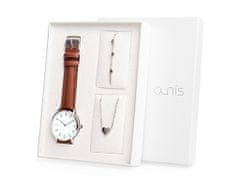 A-NIS Darčekový set hodiniek, náhrdelníka a náramku AS100-03