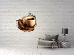 Wallmuralia.sk 3D diera na stenu Aromatické kávy 100x100 cm