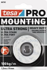Tesa Páska tesa Mounting PRO Ultra Strong, montážna, obojstranná, lepiaca, 19 mm, L-1,5 m