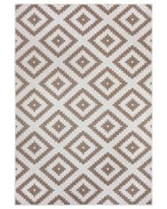 NORTHRUGS Kusový koberec Twin-Wendeteppiche 105460 Linen – na von aj na doma 80x150