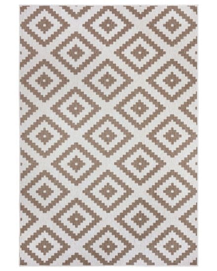 NORTHRUGS Kusový koberec Twin-Wendeteppiche 105460 Linen – na von aj na doma
