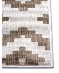 NORTHRUGS Kusový koberec Twin-Wendeteppiche 105460 Linen – na von aj na doma 80x150