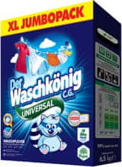 Waschkönig Universal prací prášok 6,5 kg BOX - 100 praní
