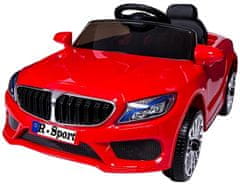 R-Sport Cabrio M5 czerwony autko na akumulator,