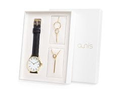 A-NIS Darčekový set hodiniek, náhrdelníka a náušníc AS100-17