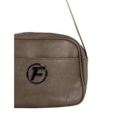 F & B Dámska kabelka z ekologickej kože ANGELETTE khaki OW-TR-F-559_391135 Univerzalne