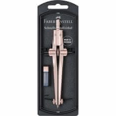 Faber-Castell Kružidlo s centrálnym kolieskom, Stream staroružová