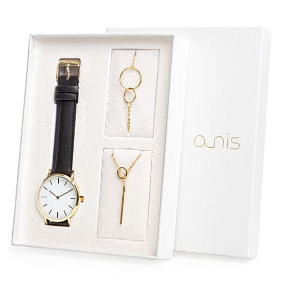 Anis Set hodinek, náhrdelníku a náramku AS100-17