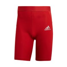 Adidas Nohavice výcvik červená 170 - 175 cm/M Techfit