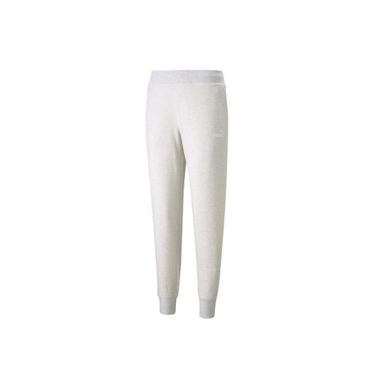 Puma Nohavice biela Essential Logo Pants