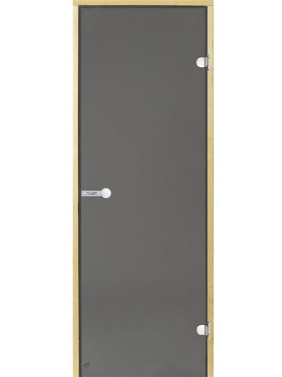 HARVIA Dvere do sauny 8x19, šedé, 790x1890 mm, osika