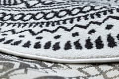 Dywany Łuszczów Kusový koberec Napkin grey kruh 100x100 (priemer) kruh