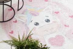 Dywany Łuszczów Detský kusový koberec Bambino 1128 Unicorn 80x150