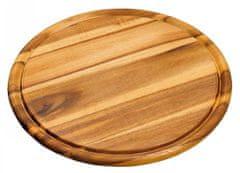 Kesper Okrúhle doštičku z agátového dreva, priemer 25 cm