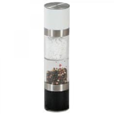 Kesper Nerezový mlynček na korenie a soľ 22 cm, s dvomi mlecími mechanizmami