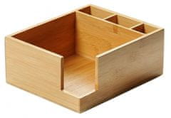 Kesper Box na obrúsky a príbory, bambus 21,5 x 18 cm