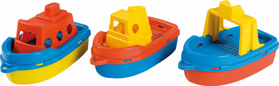 Androni 3 loďky v sieťke - dĺžka 15 cm