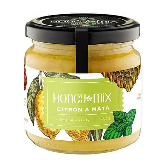 HoneyMix Med s citrónom a mätou 250 g